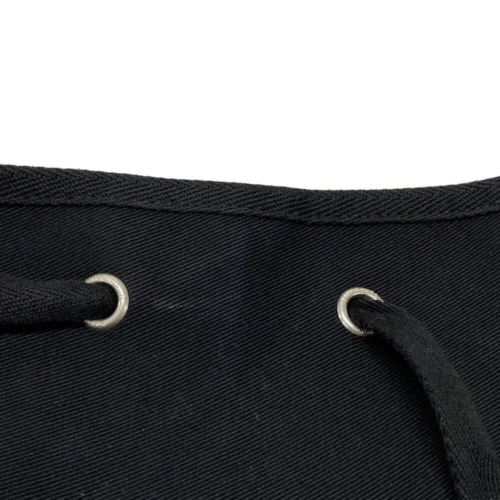 Saint Laurent PARIS Rive Gauche Sling Bag Backpack 734682 Black Gold Cream - Picture 14 of 15